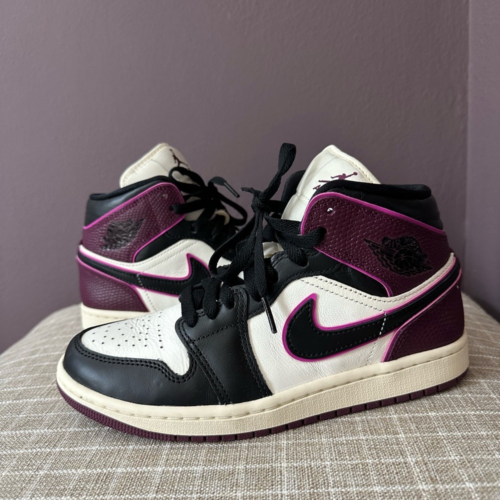 Women’s Air Jordan Limited Edition Bordeaux High-Top Sneakers